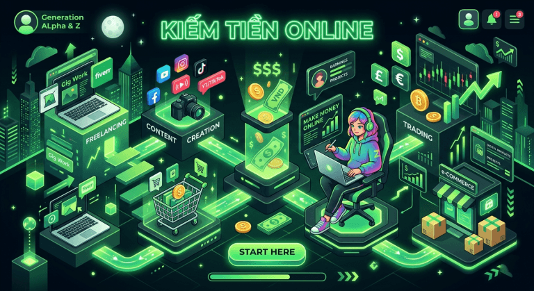 kiếm tiền online